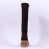 Marco Moreo Stockholm Side Zip Knee High - Brown Suede